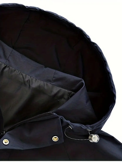 Italia Corduroy Panel Puffer Jacket – Thick Winter Coat with Detachable Hood