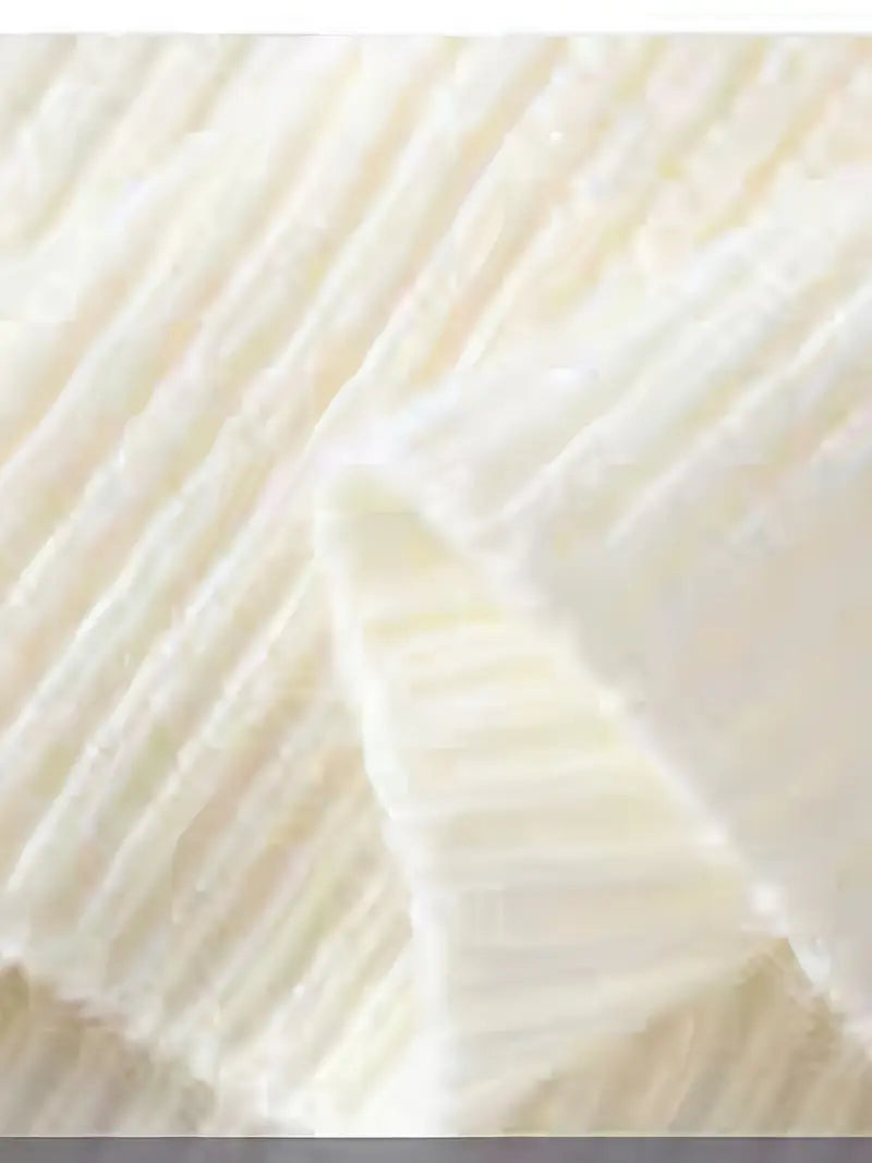 Minimalist Colorblock Knit Sweater