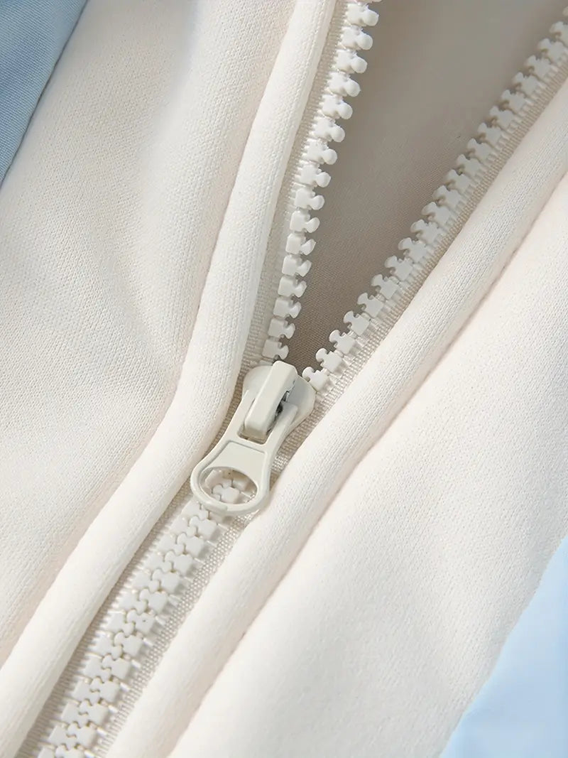 Thick Winter Hooded Puffer Jacket (Layered Style / Streetwear)